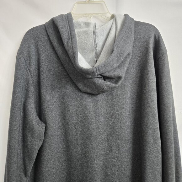 Skechers Gray Men's Jacket Size Large Zip Up Hoodie - Picture 7 of 8
